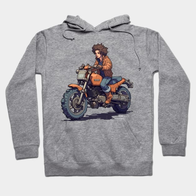 Ride Vixen Hoodie by ArtJourneyPro